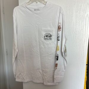 Limited Edition Parks Project White Long Sleeve Shirt